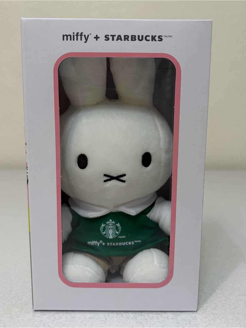 NEW Miffy X Starbucks stuffed animal plush